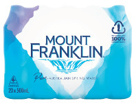 Foodworks Mount Franklin Still Water 20 Pack x 500ml offer