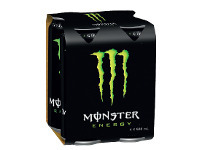 Monster Energy Drink 4 Pack x 500ml