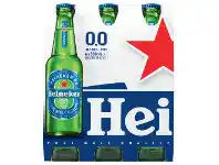 Coles Heineken No Alcohol Light Beer 6x330ml or James Squire Zero 6x345ml offer