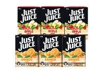 Foodworks Just Juice Fruit Drink 6 Pack x 200ml offer