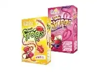 Foodworks Nice & Natural Fruit Strings, Frogs or Oddities Fruit Rolls 136g offer