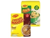 Foodworks Maggi 2 Minute Noodles 12 Pack x 72/74g offer