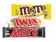 Foodworks Mars Medium Bars or M&M’s Bags 35-56g offer