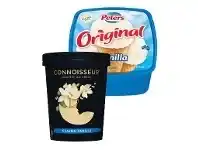 Foodworks Connoisseur 1L or Peters Original Ice Cream 4L offer