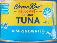 ALDI Ocean Rise Yellowfin Tuna Chunks 425g offer