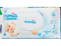 Mamia Baby Water Wipes 80pk