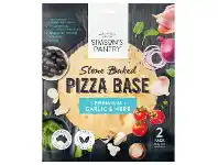 Simson’s Pantry Stone Baked Pizza Bases 500g