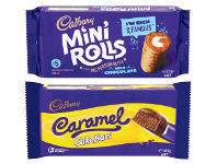 Coles Cadbury Cake Bars or Rolls 105g-130g offer