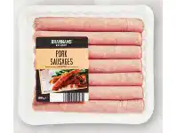 ALDI Brannans Butchery Pork Sausages 500g offer