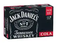 Liquorland Jack Daniels & Cola Can 375ml offer