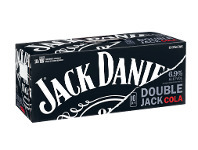 Liquorland Jack Daniels Double Jack & Cola Can 375ml (10 Pack) offer