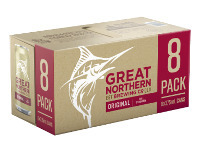 Liquorland Great Northern Original 8pk Can 375ml offer