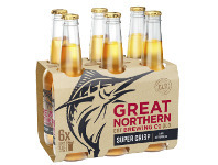 Liquorland Great Northern Super Crisp Lager Bottle 6x330ml offer