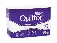 Foodworks Quilton Toilet Tissue 12 Pack offer