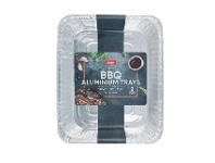 Coles Coles BBQ Aluminium Large Trays 2 Pack offer
