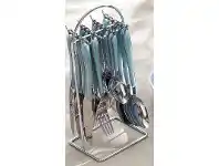 ALDI Bistro Cutlery Set 24pc with Rack offer