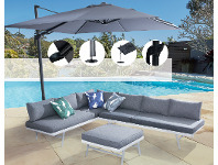 ALDI 3m Square Cantilever Umbrella offer
