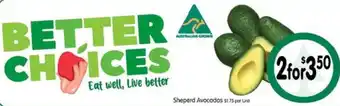 Spar Shepard Avocados 75 per Unit offer