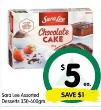 Sara Lee Assorted Dessert 350-600gm