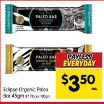 Eclipse Organic Paleo Bar 45gm