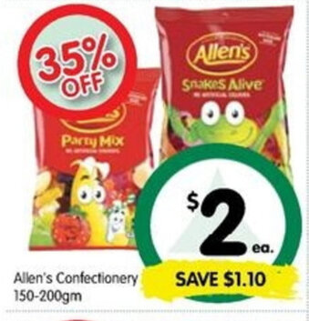 Allen's Confectionery 150-200gm