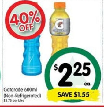 Spar Gatorade 600ml offer