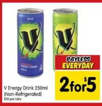 Spar V Energy Drink 250ml offer