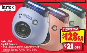 JB Hi-Fi Instax Pal Digital Camera offer