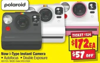 JB Hi-Fi Now i-Type Instant Camera offer