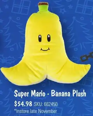 JB Hi-Fi Super Mario Banana Plush offer
