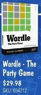 JB Hi-Fi Wordle-The Party Game offer