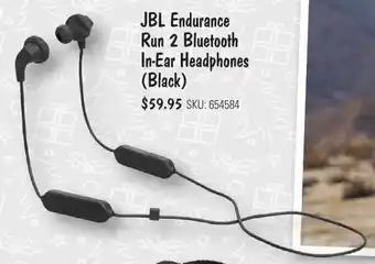 JB Hi-Fi JBL Endurance Run 2 Bluetooth In-Ear Headphones (Black) offer