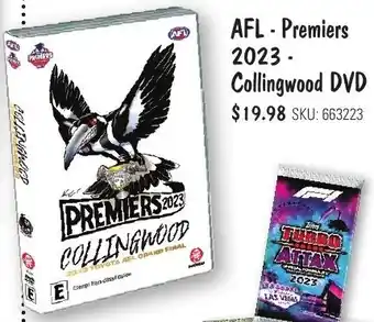 AFL - Premiers 2023-Collingwood DVD