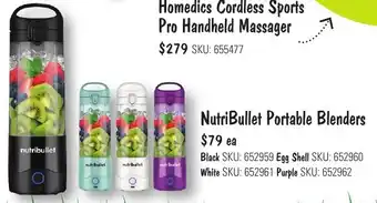 NutriBullet Portable Blenders