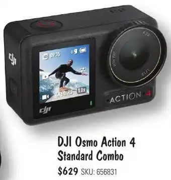 JB Hi-Fi DJI Osmo Action 4 Standard Combo offer