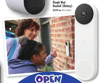 JB Hi-Fi Google Nest Doorbell (Battery) offer