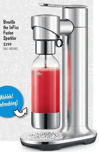 JB Hi-Fi Breville the InFizz Fusion Sparkler offer