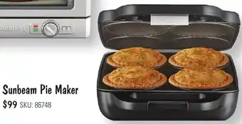 JB Hi-Fi Sunbeam Pie Maker offer