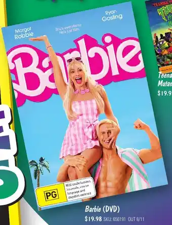 JB Hi-Fi Barbie (DVD) offer