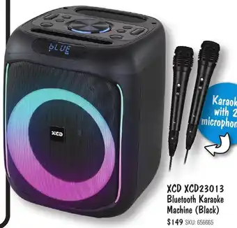 JB Hi-Fi XCD XCD23013 Bluetooth Karaoke Machine (Black) offer
