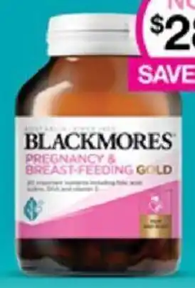 Priceline BLACKMORES PREGNANCY & BREAST-FEEDING GOLD offer