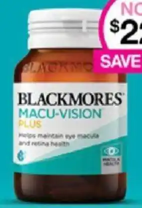 Priceline BLACKMORES MACU-VISION PLUS offer