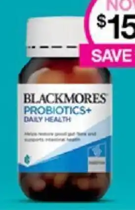 Priceline BLACKMORES PROBIOTICS+ DAILY HEALTH offer