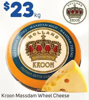 Foodland Kroon Massdam Wheel Cheese offer