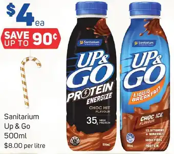 Foodland Sanitarium Up & Go 500ml offer