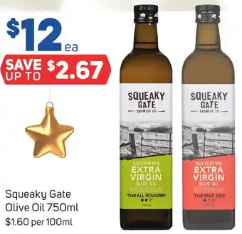 Foodland Squeaky Gate Olive Oil 750ml offer