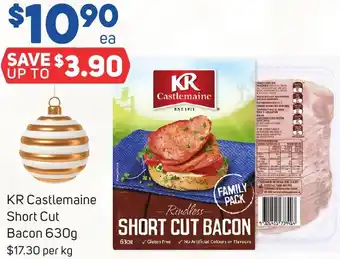 Foodland KR Castlemaine Short Cut Bacon 630g offer