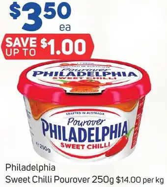 Foodland Philadelphia Sweet Chilli Pourover 250g offer