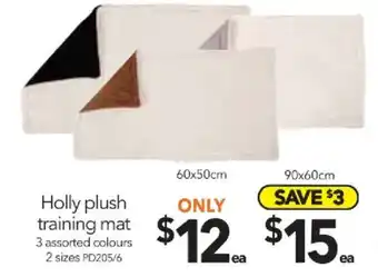 Holly Plush Training Mat 60x50cm