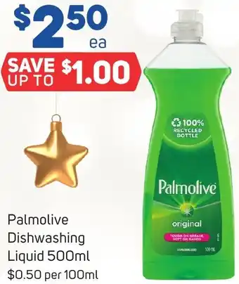 Foodland Palmolive Dishwashing Liquid 500ml offer